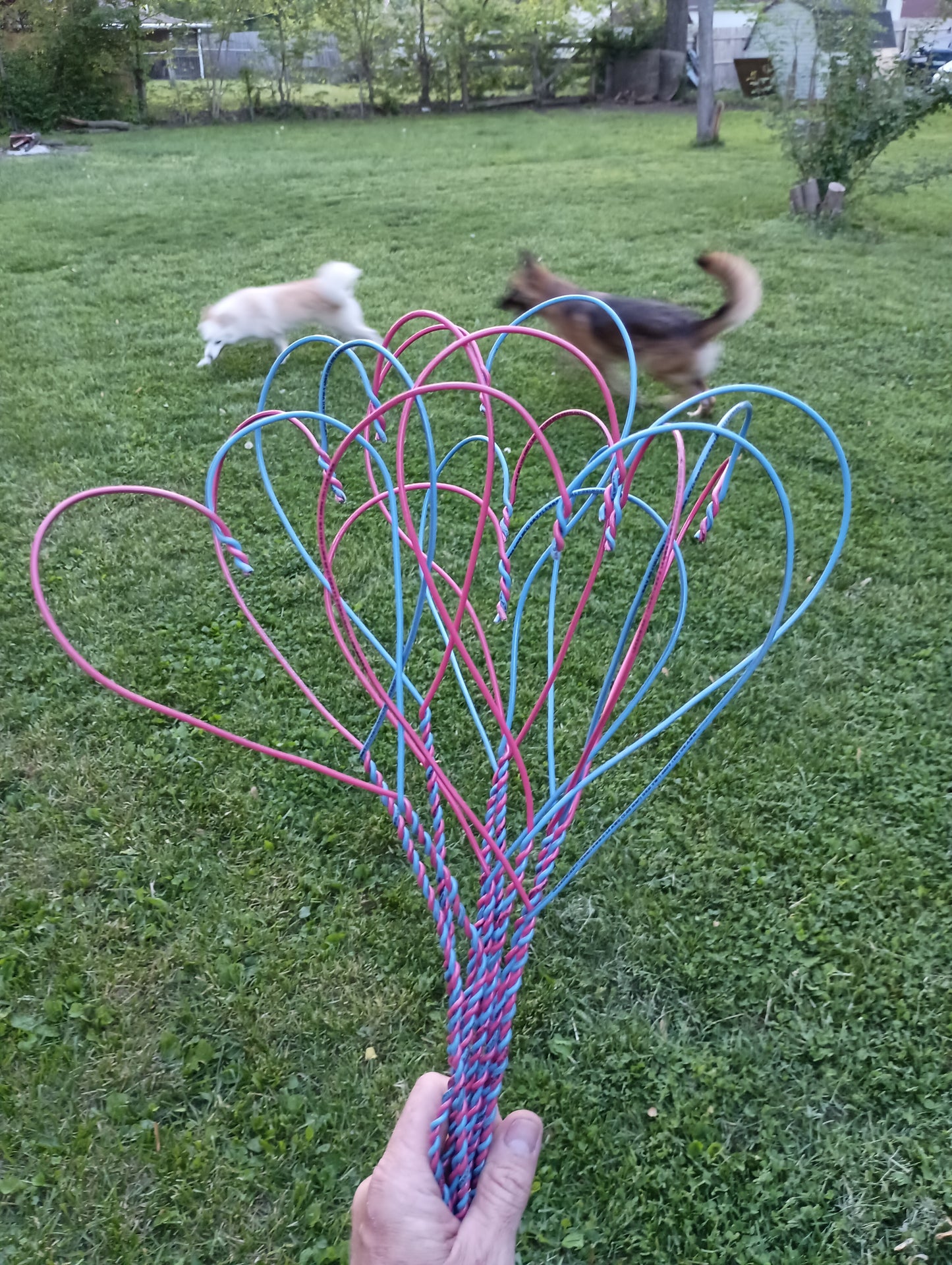 Medium Handcrafted Copper Wire Hearts Embodying Love's True Virtue